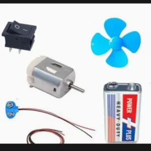 DC motor fan Set Electronic Science project Kit with Battery DC motor fan Set Electronic Science project Kit with Battery