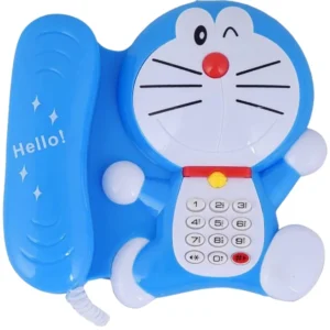 Doremon Telephone for Kids Learning Talk on Phone / Doraemon Telephone Set for Kids / Telephone Toys for Kids, Girls and Boys / Musical Doraemon Toys