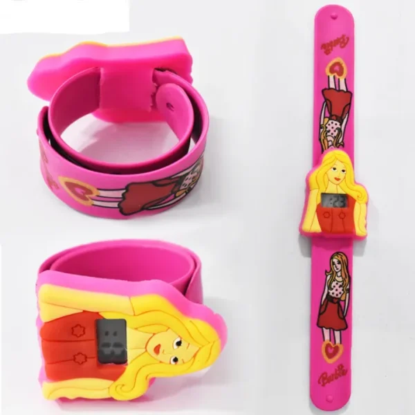 Kids Cartoon Digital Scale Watch – Scale Strip Watch for Girls & Boys Doraemon random color - Image 3