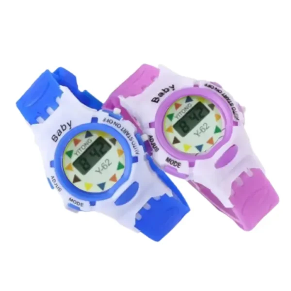 PAack Of 2 Children Watch Toy for Boy Baby Kids Watch Fashion Electronic Watch for Kids