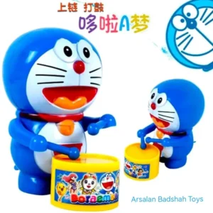 Funny Doremon Drum With Dum Dum For New Born Baby Best Toy.