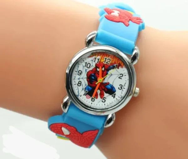 Kids cartoon Logo Wriste Watch Trendy Cartoon cartoon wrist watch for Bo ys Amd Girls Available In Difrent Colors - Image 2