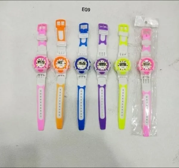 PAack Of 2 Children Watch Toy for Boy Baby Kids Watch Fashion Electronic Watch for Kids - Image 3