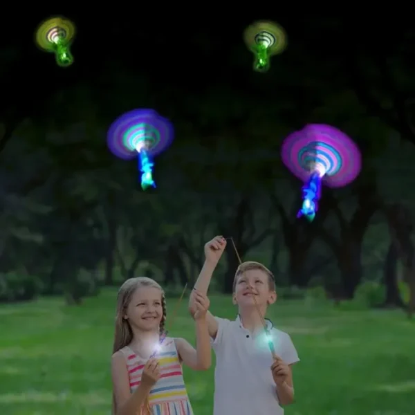 Pack of 6HOT DEAL NO1.Light-Up Slingshot Dragonfly for Kids, LED Sling Shots for Nighttime Fun, Outdoor Flying Toys for Boys & Girls, Glow Light-Up Party Favors and Goodie Bag Fillers for Children only 49 - Image 3