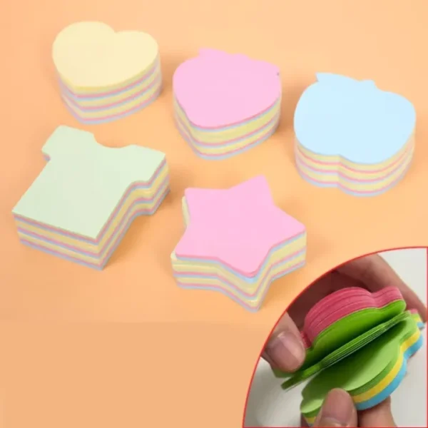 Sticky Notes Fancy Design sheets office accessories sticky note cute stationary supplies memo pads memo sheets cute sticky notes - Image 3