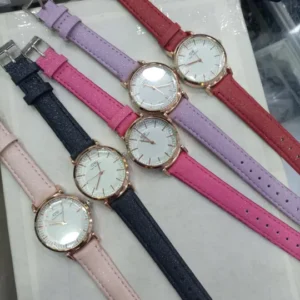 Women Luminous Watch Fashion Casual Leather Belt Watches Simple Ladies' Small Dial Quartz Clock Dress Wristwatches - Girls watch- Watch For Girls