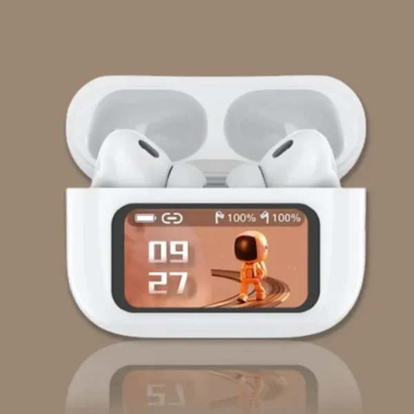 AirPods_Pro 2 Wireless Earbuds 2nd Generation Bluetooth 5.0, Super Sound Bass, Charging Case and Extra Ear-Buds, Pop-Up Feature Compatible with All Devices A9 V20 - Image 2