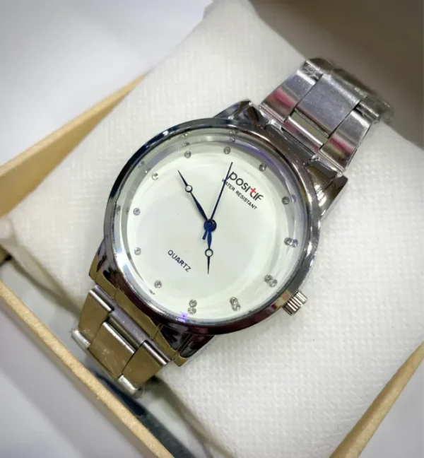 High Quality Stainless Steel Wrist Watch for Men & Boys | Stylish, Durable, and Attractive Dial with Comfortable Strap - Perfect for Casual & Formal Wear | Ideal Anniversary or Birthday Gift
