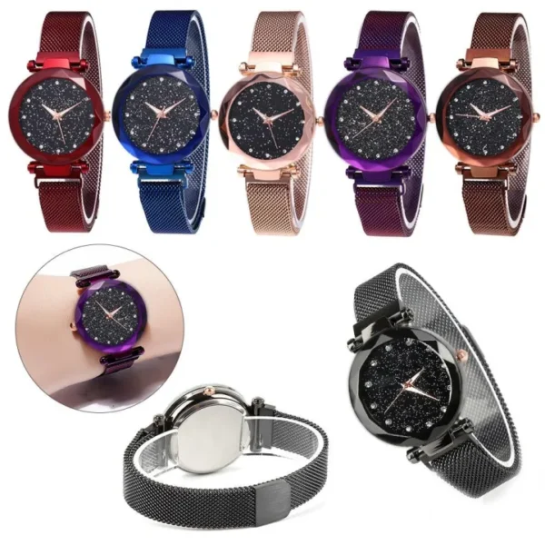 Fashion Magnetic Wrist Watch for Girls - Image 4