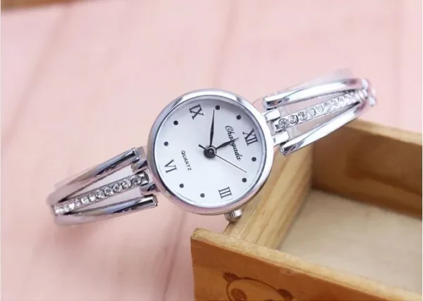 Women Dress Watches Set Chaoyada Bracelet Watch Clock Crystal Jewelry Steel Watch Girl Business Wristwatch - Image 3