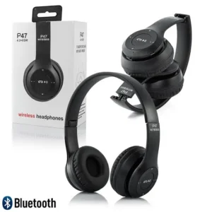 P47 Wireless Bluetooth Headphones โ HiFi Stereo Sound,