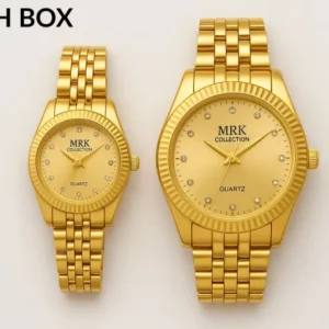 New Design Couple Watches with Box | Stylish Pair Watches for Couples
