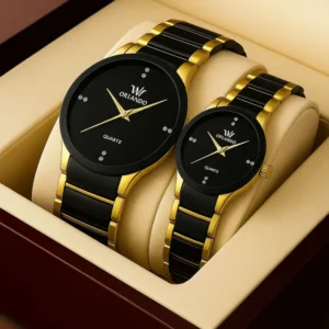 Fashionable Couple Watches Stainless steel Couple Watch